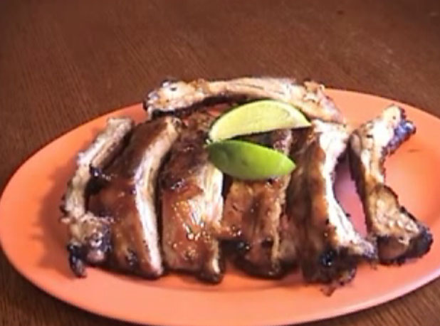 Bbq Spare Ribs With Sweet Lemon Sauce